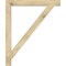 Ekena Millwork Traditional Block Rough Sawn Bracket, Douglas Fir, 4"W x 40"D x 48"H BKT04X40X48TRA05RDF - alternate 2